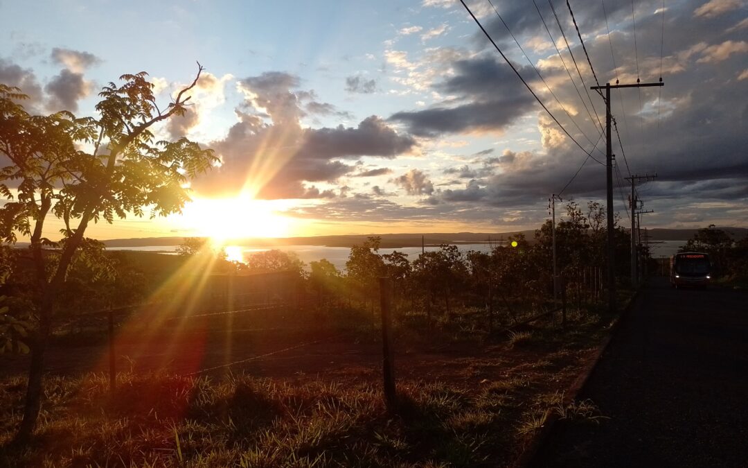 Lago de Três Marias em Minas Gerais